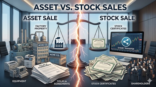 Asset vs Stock Sale Tax Implications