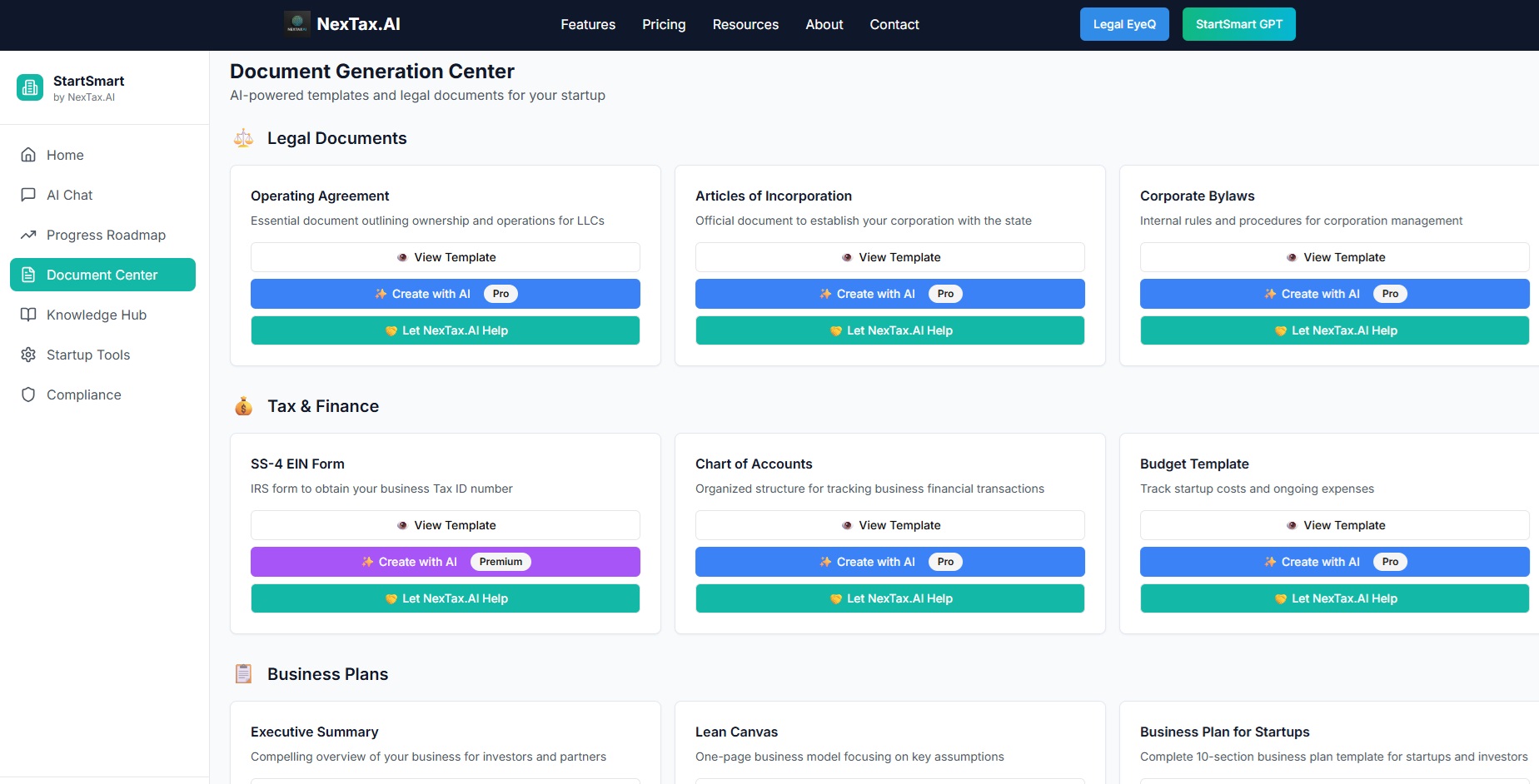Your business documents, organized automatically.